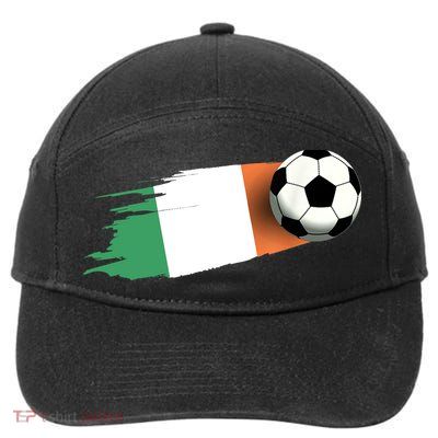 Ireland Flag Jersey Ireland Soccer Team Ireland 7-Panel Snapback Hat