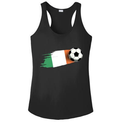 Ireland Flag Jersey Ireland Soccer Team Ireland Ladies PosiCharge Competitor Racerback Tank