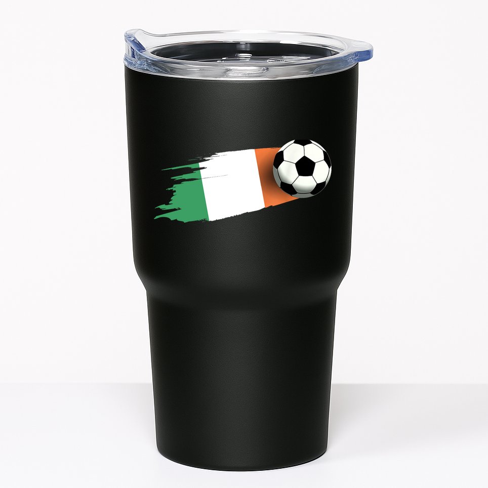 Ireland Flag Jersey Ireland Soccer Team Ireland Tumbler