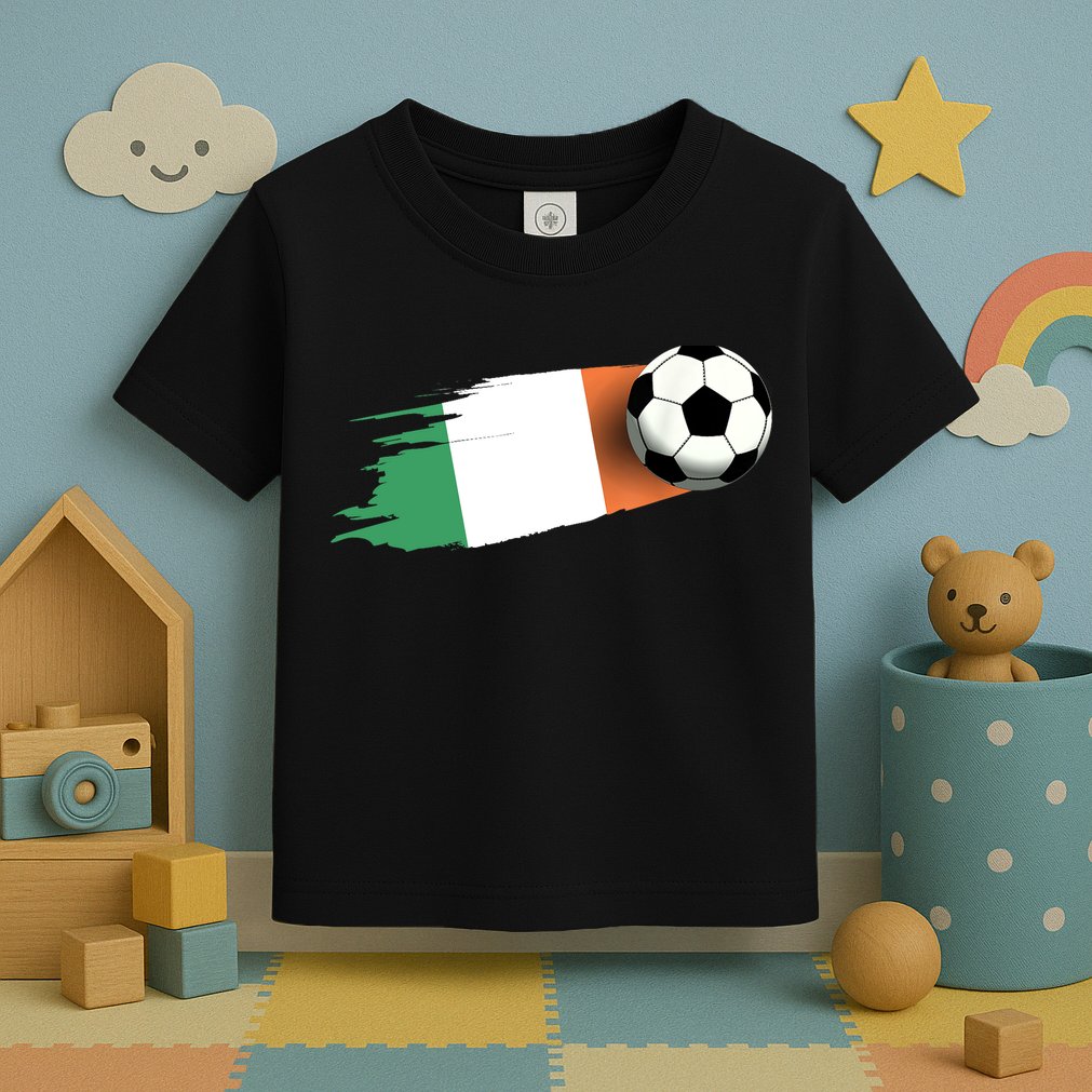 Ireland Flag Jersey Ireland Soccer Team Ireland Toddler T-Shirt