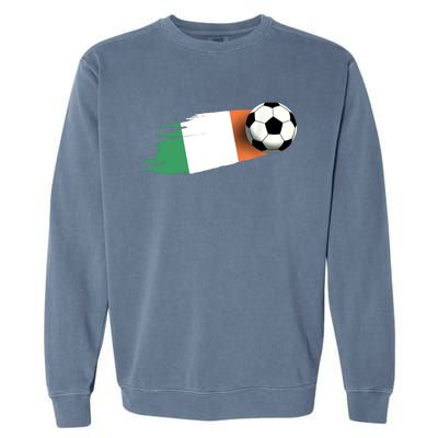 Ireland Flag Jersey Ireland Soccer Team Ireland Garment-Dyed Sweatshirt