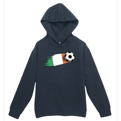 Ireland Flag Jersey Ireland Soccer Team Ireland Urban Pullover Hoodie