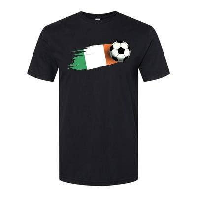 Ireland Flag Jersey Ireland Soccer Team Ireland Softstyle® CVC T-Shirt