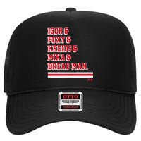 Igor & Foxy & Kreids & Mika & Bread Man New York Hockey High Crown Mesh Back Trucker Hat