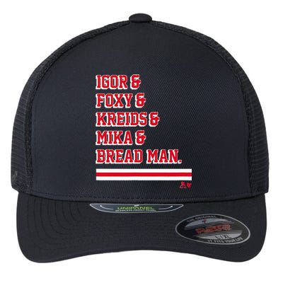 Igor & Foxy & Kreids & Mika & Bread Man New York Hockey Flexfit Unipanel Trucker Cap