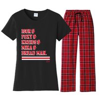 Igor & Foxy & Kreids & Mika & Bread Man New York Hockey Women's Flannel Pajama Set