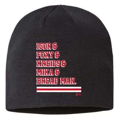 Igor & Foxy & Kreids & Mika & Bread Man New York Hockey Sustainable Beanie