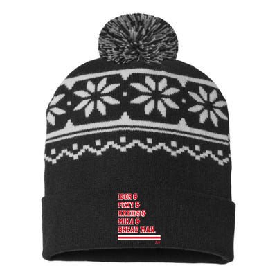 Igor & Foxy & Kreids & Mika & Bread Man New York Hockey USA-Made Snowflake Beanie