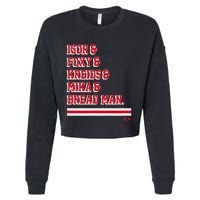 Igor & Foxy & Kreids & Mika & Bread Man New York Hockey Cropped Pullover Crew