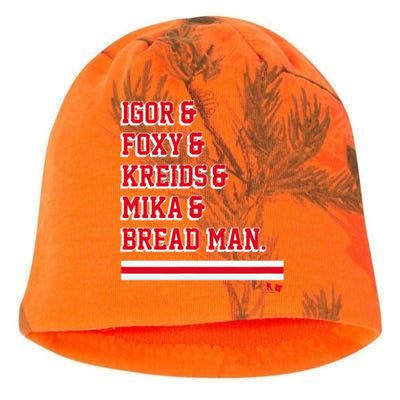 Igor & Foxy & Kreids & Mika & Bread Man New York Hockey Kati - Camo Knit Beanie