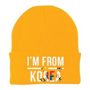 Im From Korea | Korea Flag Knit Cap Winter Beanie