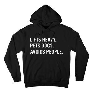 Ironpanda Fitness Lifts Heavy Pets Dogs Avoids People Tall Hoodie