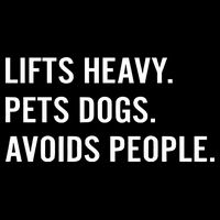 Ironpanda Fitness Lifts Heavy Pets Dogs Avoids People Zip Tote Bag