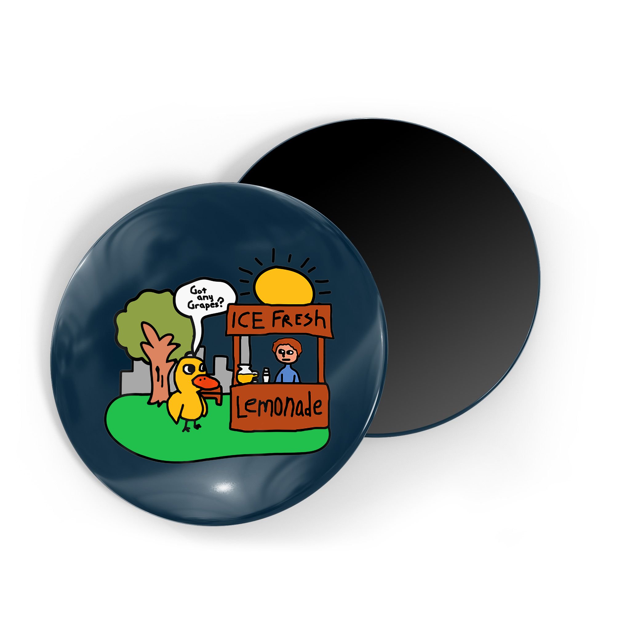 Ice Fresh Lemonade Got Any Grapes Duck Funny Gift Magnet
