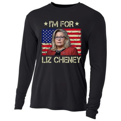 IM For Liz Cheney Liz Cheney For President 2024 Cooling Performance Long Sleeve Crew