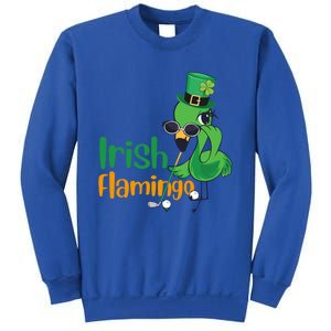 Irish Flamingo Leprechaun Hat Golf Lovers St Patrick's Day Gift Sweatshirt