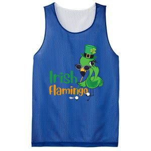 Irish Flamingo Leprechaun Hat Golf Lovers St Patrick's Day Gift Mesh Reversible Basketball Jersey Tank