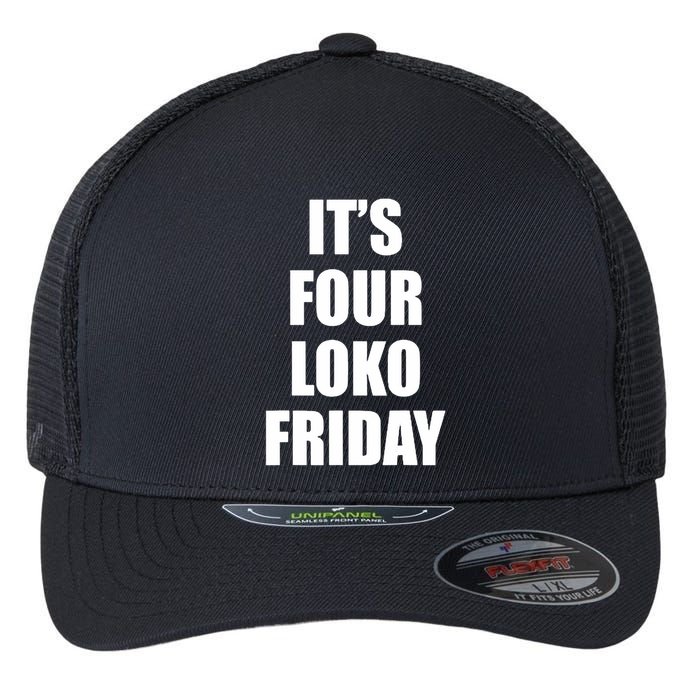 It’S Four Loko Friday And I Have A Gun Flexfit Unipanel Trucker Cap