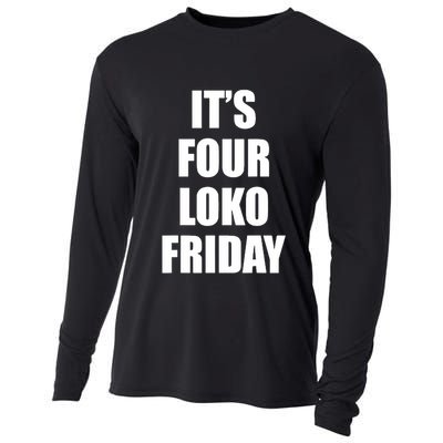 It’S Four Loko Friday And I Have A Gun Cooling Performance Long Sleeve Crew