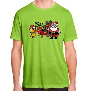 Ice Fresh Lemonade Got Any Grapes Duck Funny Christmas Funny Gift Adult ChromaSoft Performance T-Shirt