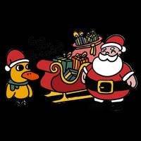 Ice Fresh Lemonade Got Any Grapes Duck Funny Christmas Funny Gift Drawstring Bag