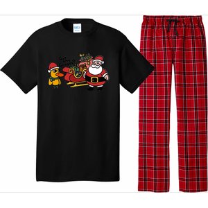 Ice Fresh Lemonade Got Any Grapes Duck Funny Christmas Funny Gift Pajama Set