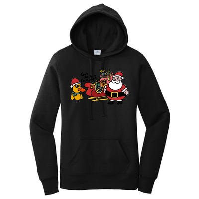 Ice Fresh Lemonade Got Any Grapes Duck Funny Christmas Funny Gift Women's Pullover Hoodie
