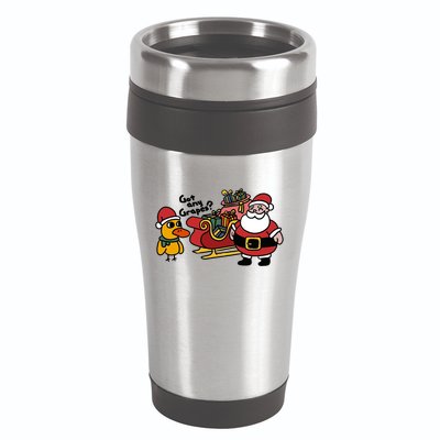 Ice Fresh Lemonade Got Any Grapes Duck Funny Christmas Funny Gift 16oz Travel Tumbler