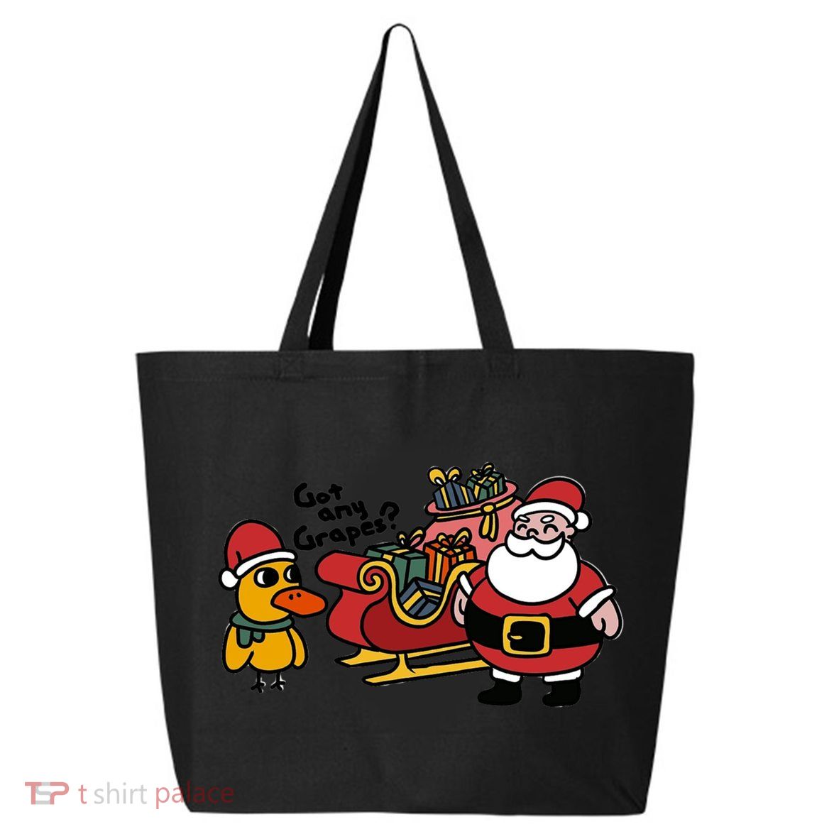 Ice Fresh Lemonade Got Any Grapes Duck Funny Christmas Funny Gift 25L Jumbo Tote