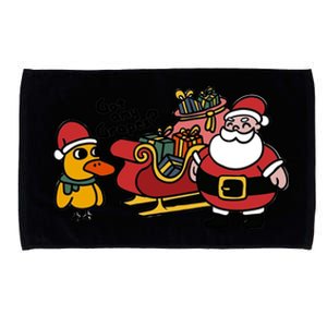 Ice Fresh Lemonade Got Any Grapes Duck Funny Christmas Funny Gift Microfiber Hand Towel