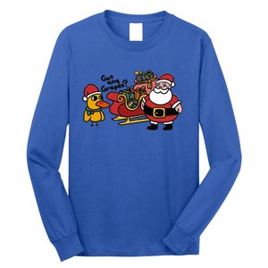 Ice Fresh Lemonade Got Any Grapes Duck Funny Christmas Funny Gift Long Sleeve Shirt