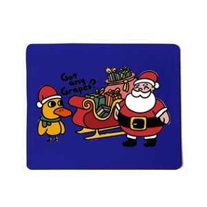 Ice Fresh Lemonade Got Any Grapes Duck Funny Christmas Funny Gift Mousepad