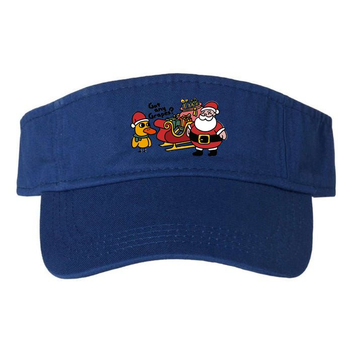 Ice Fresh Lemonade Got Any Grapes Duck Funny Christmas Funny Gift Visor