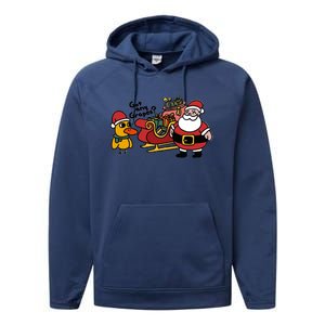 Ice Fresh Lemonade Got Any Grapes Duck Funny Christmas Funny Gift Performance Fleece Hoodie