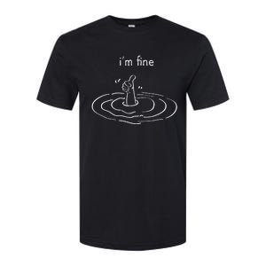 IM Fine Like Hand Thumbs Up On Water Surface IM Fine Softstyle CVC T-Shirt