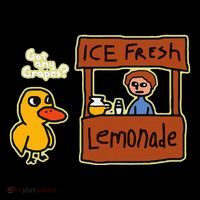Ice Fresh Lemonade Duck Funny Got Any Grapes Button