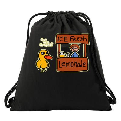 Ice Fresh Lemonade Duck Funny Got Any Grapes Drawstring Bag