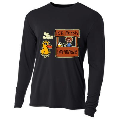 Ice Fresh Lemonade Duck Funny Got Any Grapes Cooling Performance Long Sleeve Crew