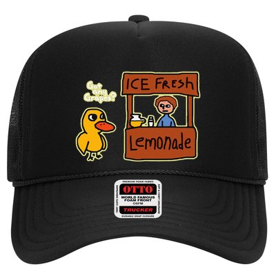 Ice Fresh Lemonade Duck Funny Got Any Grapes Trucker Hat