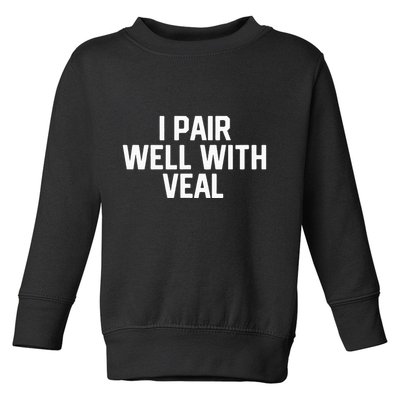 Italian Food Lovers Veal Toddler Sweatshirt