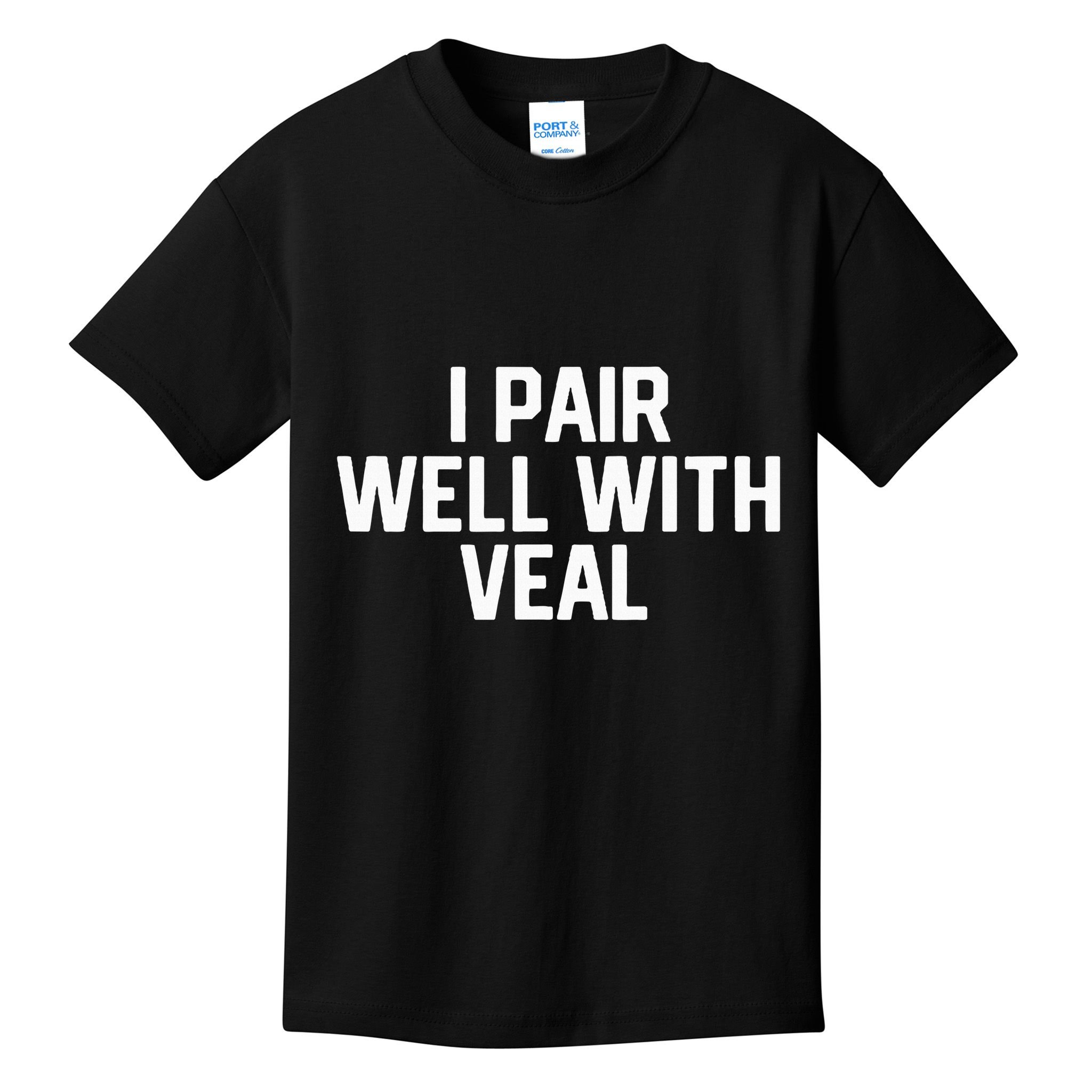 Italian Food Lovers Veal Kids T-Shirt