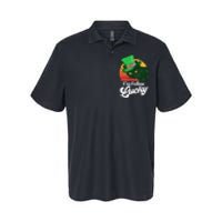 I'm feline lucky Funny Cat Owner St. Patrick's Day Softstyle Adult Sport Polo