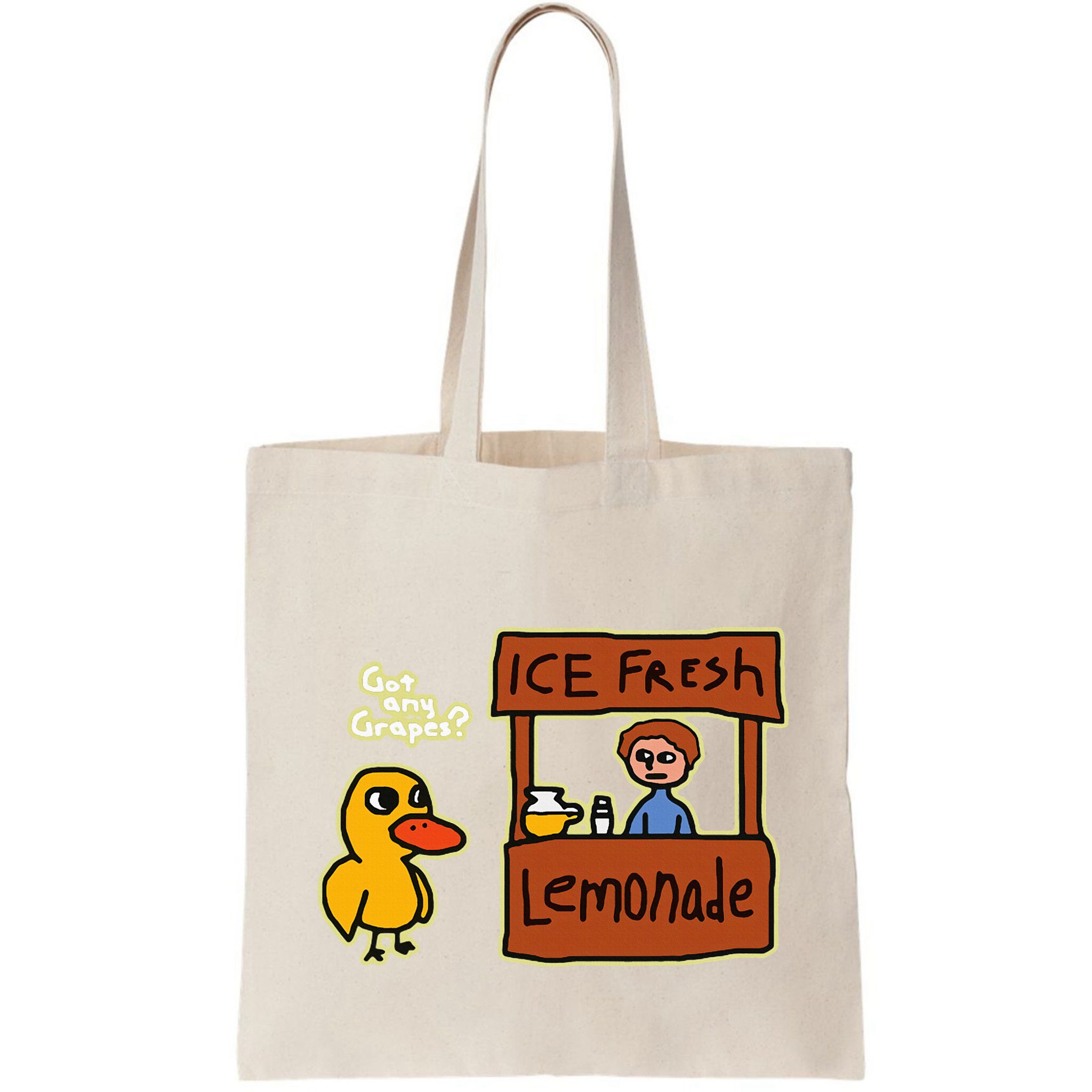 Ice Fresh Lemonade Duck Funny Got Any Grapes Love Gift Bag