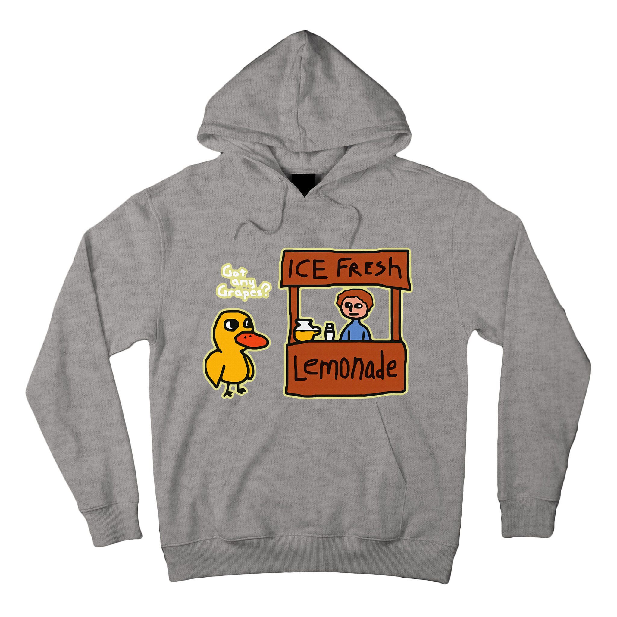 Ice Fresh Lemonade Duck Funny Got Any Grapes Love Gift Tall Hoodie