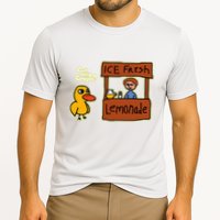 Ice Fresh Lemonade Duck Funny Got Any Grapes Love Gift Cooling Performance Crew T-Shirt