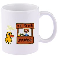 Ice Fresh Lemonade Duck Funny Got Any Grapes Love Gift 11oz C Handle Ceramic Mug