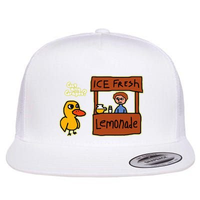 Ice Fresh Lemonade Duck Funny Got Any Grapes Love Gift Flatbill Hat