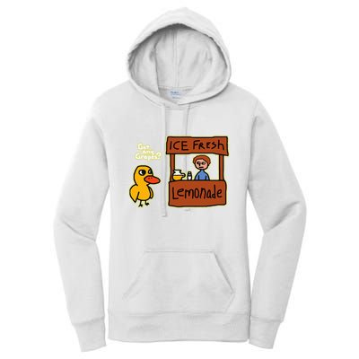 Ice Fresh Lemonade Duck Funny Got Any Grapes Love Gift Women's Pullover Hoodie