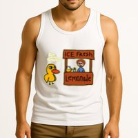 Ice Fresh Lemonade Duck Funny Got Any Grapes Love Gift Tank Top
