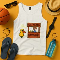 Ice Fresh Lemonade Duck Funny Got Any Grapes Love Gift Tank Top